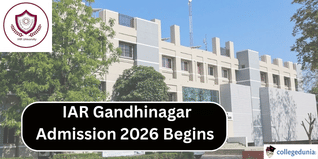 IAR Gandhinagar Admission 2026 Begins @iar.ac.in; Apply Now